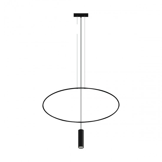 Pendant lamp HOLAR 1 black
