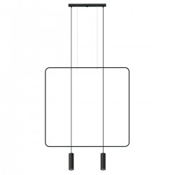 Pendant lamp RANA 2 black
