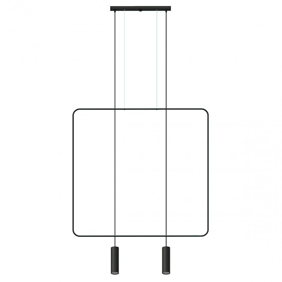 Pendant lamp RANA 2 black