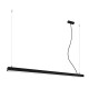Pendant lamp PINNE 150 black
