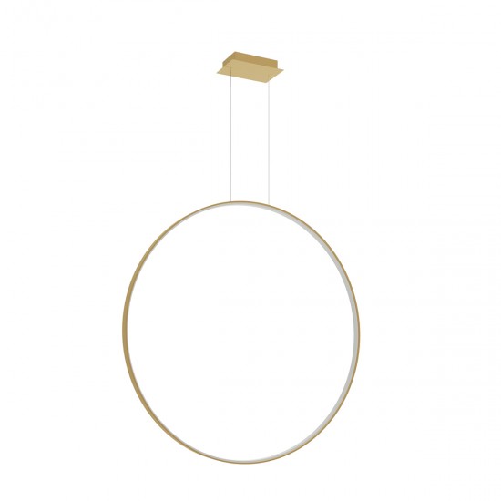 Pendant lamp RIO 110 golden LED 4000K