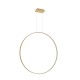 Pendant lamp RIO 110 golden LED 4000K