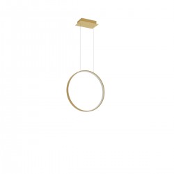 Pendant lamp RIO 55 golden LED 4000K