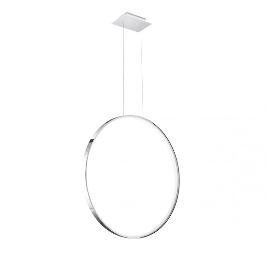 Pendant lamp RIO 78 chrome LED 4000K