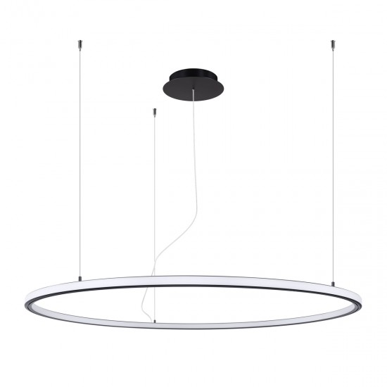 Chandelier RISA 120 black LED 3000K