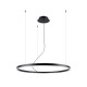Chandelier ODA 80 black LED 3000K