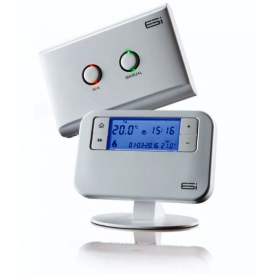 ESI ESRTP4RF WIRELESS PROGRAMMABLE ROOM THERMOSTAT ESI ESRTP4RF WIRELESS PROGRAMMABLE ROOM THERMOSTAT