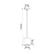 Ceiling lamp RING 2 white Ceiling lamp RING 2 white