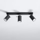 Ceiling lamp RING 3 black