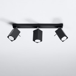 Ceiling lamp MERIDA 3 black