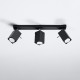 Ceiling lamp MERIDA 3 black