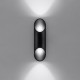 Wall lamp PENNE 30 black
