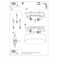 Ceiling lamp ARENA 35 white Ceiling lamp ARENA 35 white