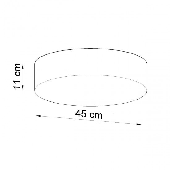 Ceiling lamp ARENA 45 black Ceiling lamp ARENA 45 black
