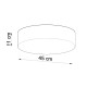 Ceiling lamp ARENA 45 grey Ceiling lamp ARENA 45 grey