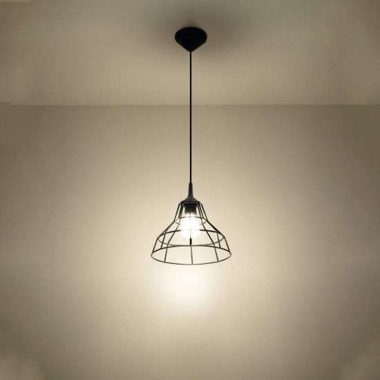Pendant lamp ANATA black