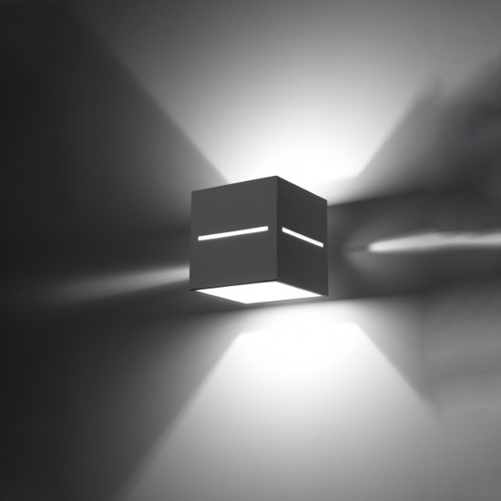Wall lamp LOBO grey