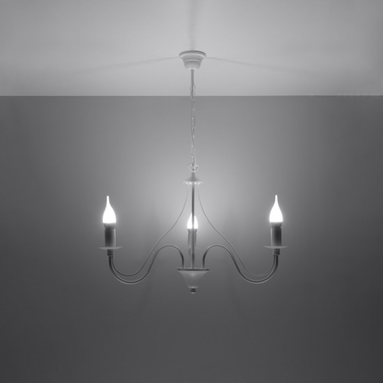 Chandelier MINERWA 3 white