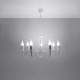 Chandelier MINERWA 7 white