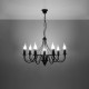 Chandelier MINERWA 7 black