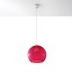 Pendant lamp BALL red