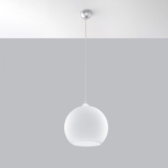 Pendant lamp BALL white