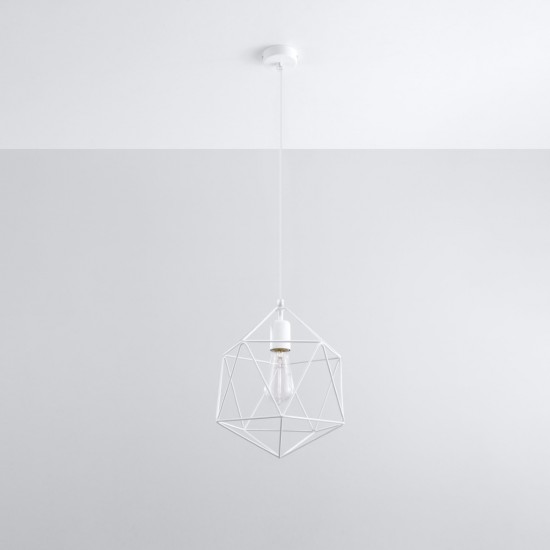 Pendant lamp GASPARE white