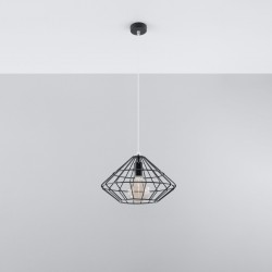 Pendant lamp UMBERTO black