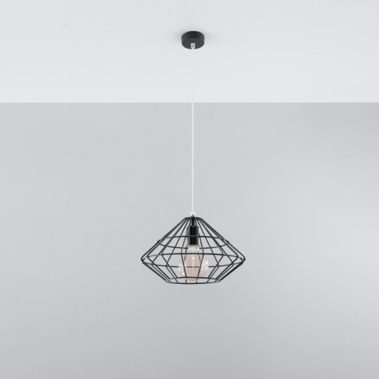 Pendant lamp UMBERTO black