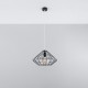 Pendant lamp UMBERTO black