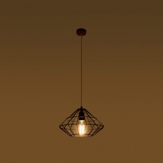 Pendant lamp UMBERTO black