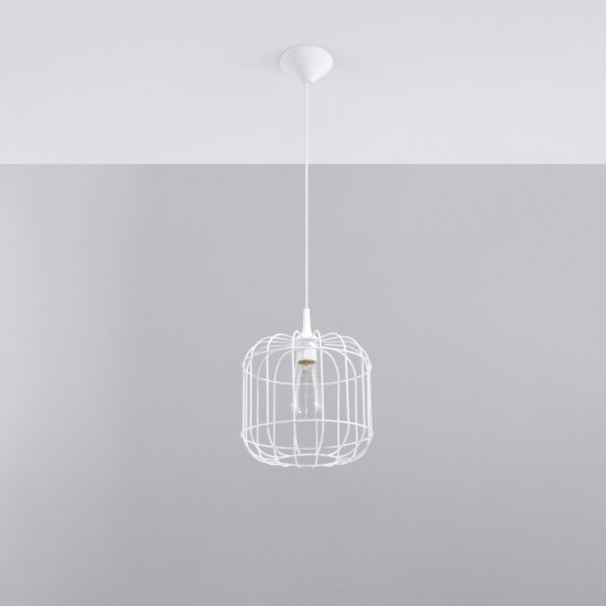 Pendant lamp CELTA white