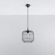 Pendant lamp CELTA black