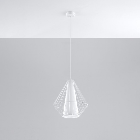 Pendant lamp DEMI white