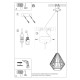 Pendant lamp DEMI white