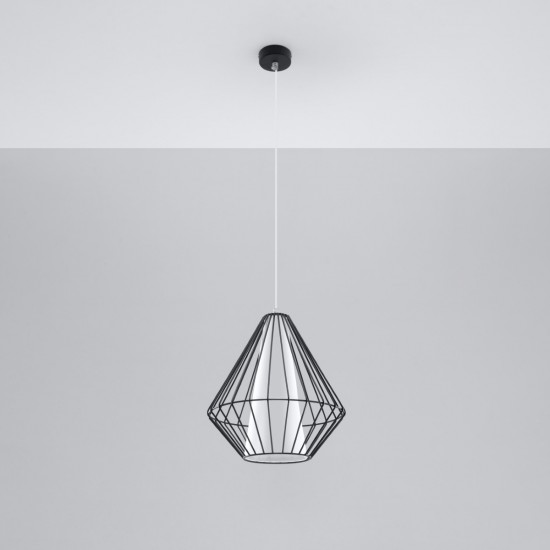 Pendant lamp DEMI black
