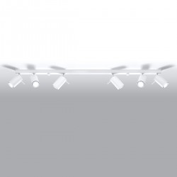 Ceiling lamp RING 6L white