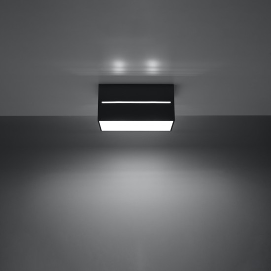 Ceiling lamp LOBO 2 black