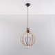 Pendant lamp ARANCIA natural wood