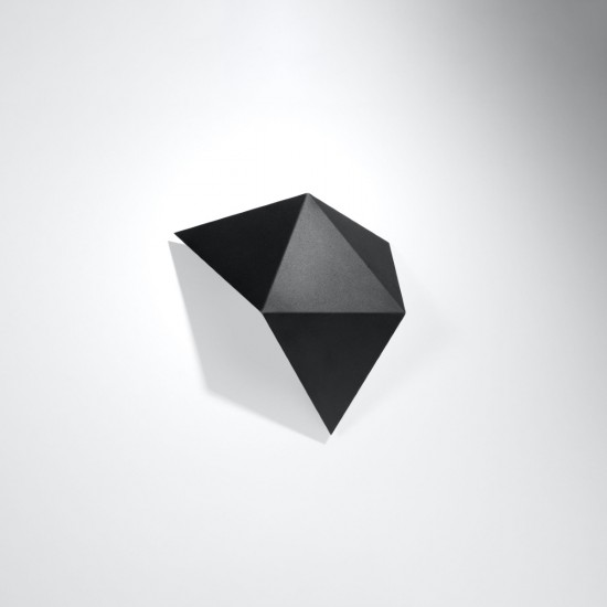 Wall lamp SOLIDO black