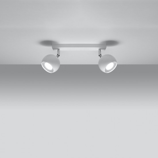 Ceiling lamp OCULARE 2 white