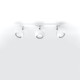 Ceiling lamp OCULARE 3 white