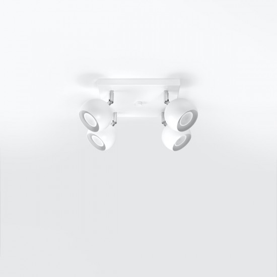 Ceiling lamp OCULARE 4 white