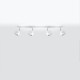 Ceiling lamp OCULARE 4L white
