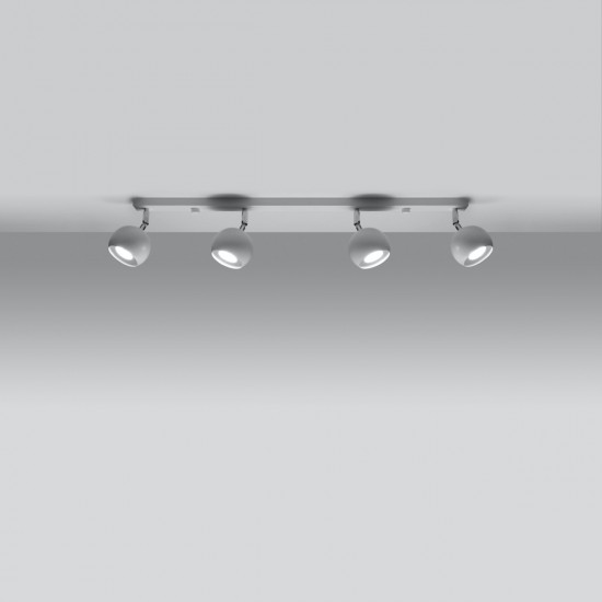 Ceiling lamp OCULARE 4L white