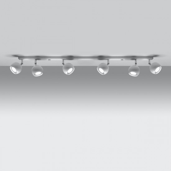 Ceiling lamp OCULARE 6L white