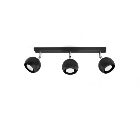 Ceiling lamp OCULARE 3 black