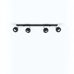 Ceiling lamp OCULARE 4L black