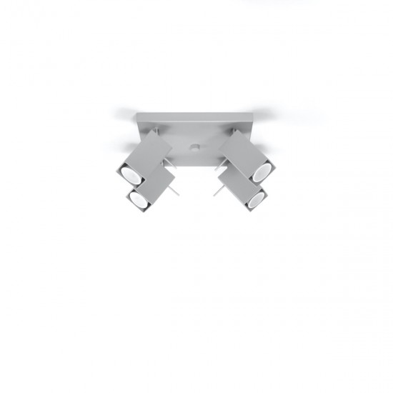 Ceiling lamp MERIDA 4 grey
