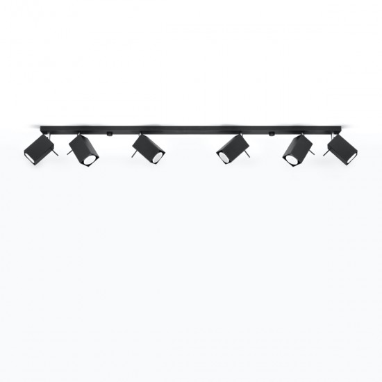 Ceiling lamp MERIDA 6L black